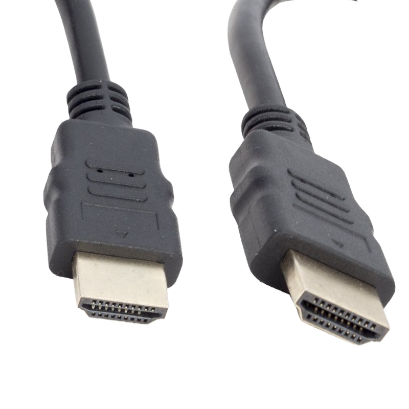 HDMI KABLO DÜZ SİYAH PLASTİK 30 CM (4767)