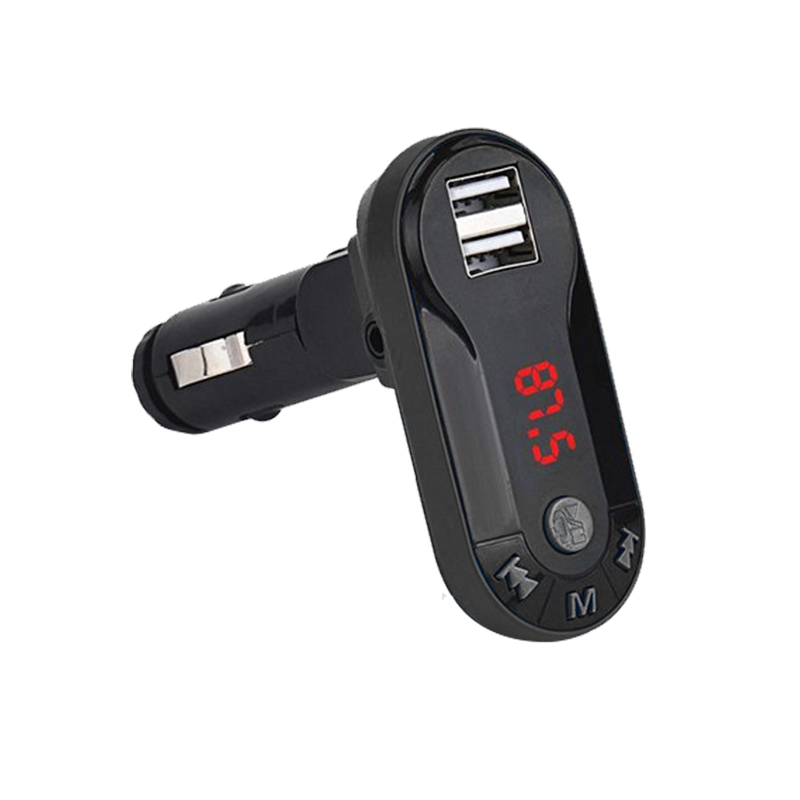 HELLO HL-19683 BT-FM MODULATÖR ÇİFT USB/SD/MP3 12-24 VOLT HAFIZASIZ BLUETOOTH FM TRANSMITTER (4767)