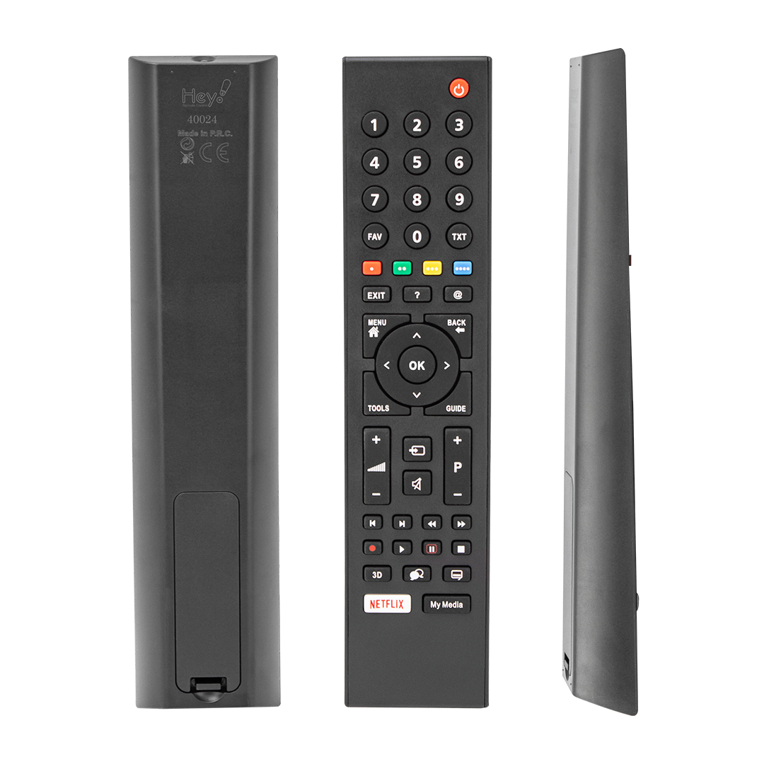 ARÇELİK-BEKO NETFLIX-MY MEDIA TUŞLU LCD LED TV GENİŞ KALIP KUMANDA (70120=40024=12341) (4767)