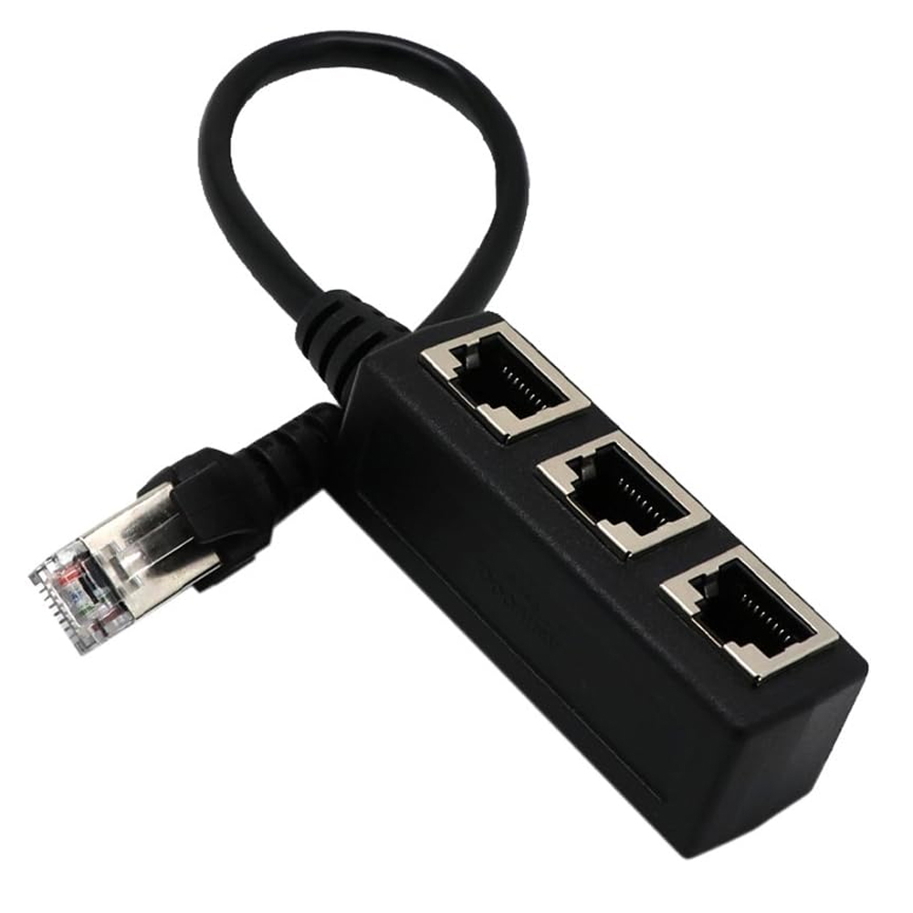 ETHERNET RJ45 3LÜ DAĞITICI SPLITTER (4767)