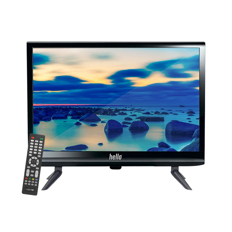 HELLO HL-1900 19 FULL HD LED MONİTÖR (12 VOLT ADAPTÖRLÜ)(AUDIO IN-RCA-VGA-HDMI-USB) 45 CM X 32 CM (4767)