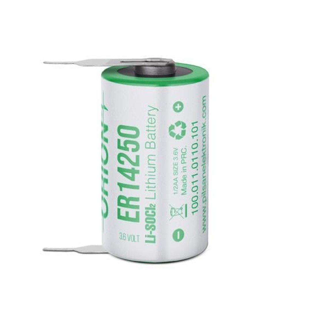 ORION ER14250 H 1/2AA 3.6V 1200MAH KISA BOY PUNTALI LİTYUM PİL (4767)