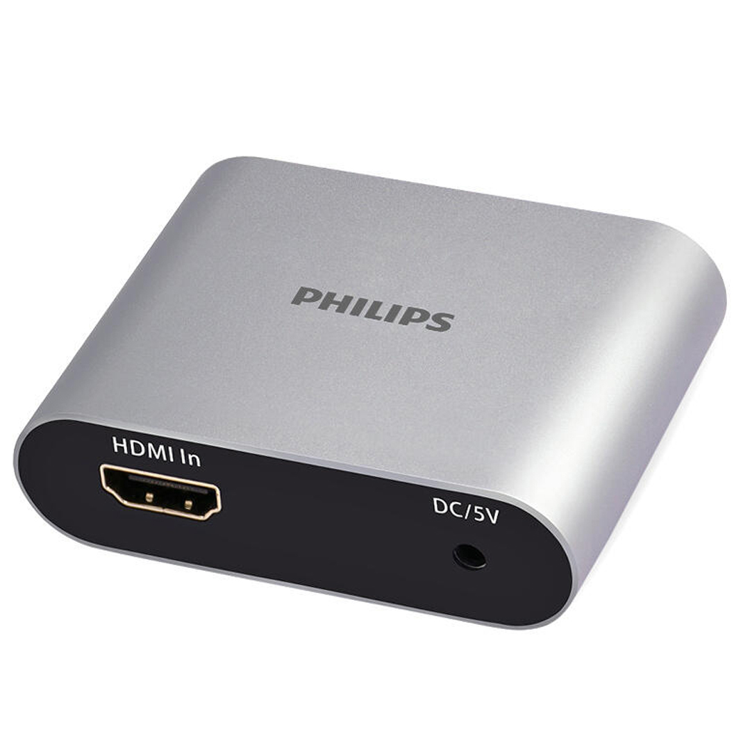 PHILIPS SWV9101E 4K HDMI SPLİTTER 1 GİRİŞ - 2 ÇIKIŞ ULTRA HD GÖRÜNTÜ DAĞITICI (4767)