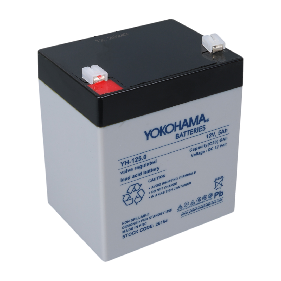 YOKOHAMA YH-125.0 12 VOLT - 5 AMPER AKÜ (90 X 70 X 101 MM) (4767)