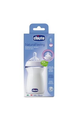 Chicco NaturalFeeling Biberon 6 Ay+ 330 ML