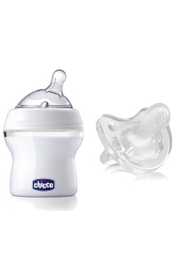 Chicco Natural Feeling Biberon 150 ml + Physio Soft Silikon Emzik Avantaj Paket