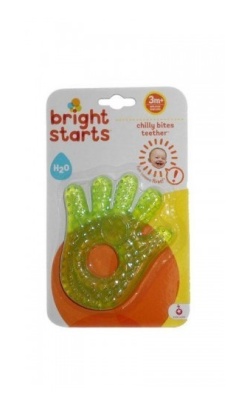 Bright Starts El Şeklinde Sulu Dişlik - Yeşil