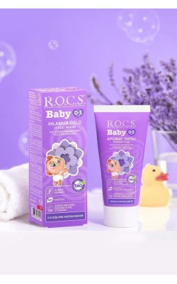 Rocs Baby Ihlamur Özlü 0-3 Yaş Florürsüz Diş Macunu 45 ml