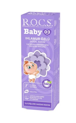 Rocs Baby Ihlamur Özlü 0-3 Yaş Florürsüz Diş Macunu 45 ml