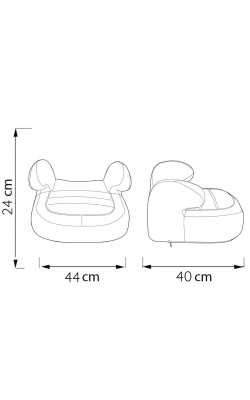 Comfymax 15-36kg Oto Koltuğu Yükseltici - Ocean