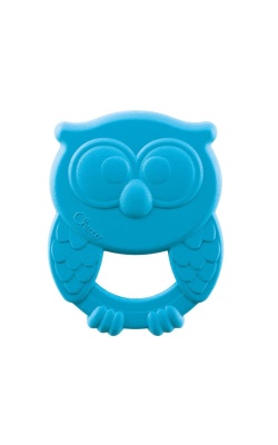 Chicco Owly Diş Kaşıyıcı 3-18 Ay - Mavi