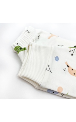 Sema Baby Happy Birds Bebek Pijama Takımı 0-3 Ay