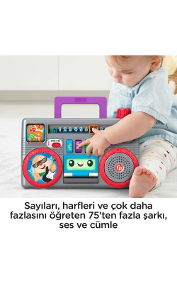 Fisher Price Eğlen ve Öğren Müzik Kutusu (Türkçe)