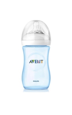 Avent Natural PP Biberon 260 ml - Mavi