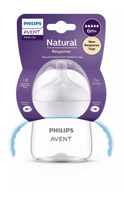 Philips Avent Natural Response Eğitici Bardak 6 Ay+,Tepkili Biberon Emziği SCF263/61