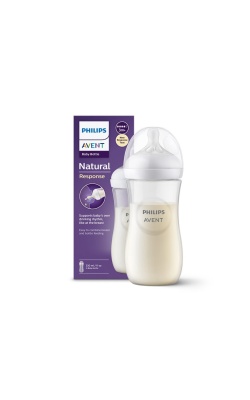 Philips Avent Natural Response PP Biberon 3 Ay+ 330ml SCY906/01