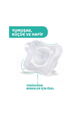 Chicco PhysioForma Mini Soft 2li Emzik 0-2 Ay Kız