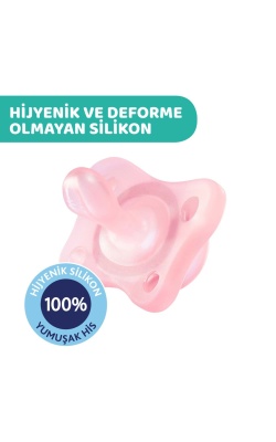 Chicco PhysioForma Mini Soft 2li Emzik 2-6 Ay Kız