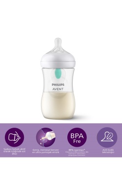 Philips Avent Natural Response PP Antikolik Biberon 260 ML 1 Ay+ SCY673/01