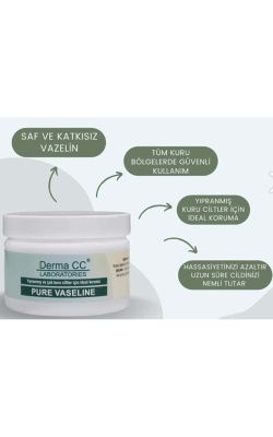 Derma CC Sensitive Pure Katkısız Saf Vazelin 150 ml