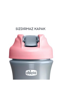 Chicco Pop-Up Pipetli Bardak 2 Yaş+ 350 ml - Pink