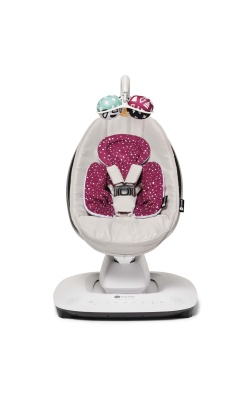 4Moms Mamaroo 5.0 Çift Yönlü Yenidoğan Destek Pedi Maroon Plus