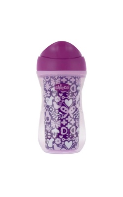 Chicco Isı Yalıtımlı Active Bardak 14 Ay+ 266 ml - Purple