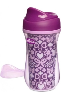 Chicco Isı Yalıtımlı Active Bardak 14 Ay+ 266 ml - Purple