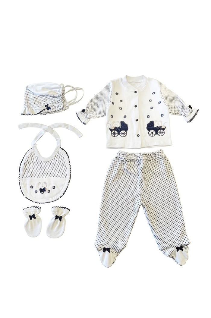 Sema Baby 5li Set - Mavi