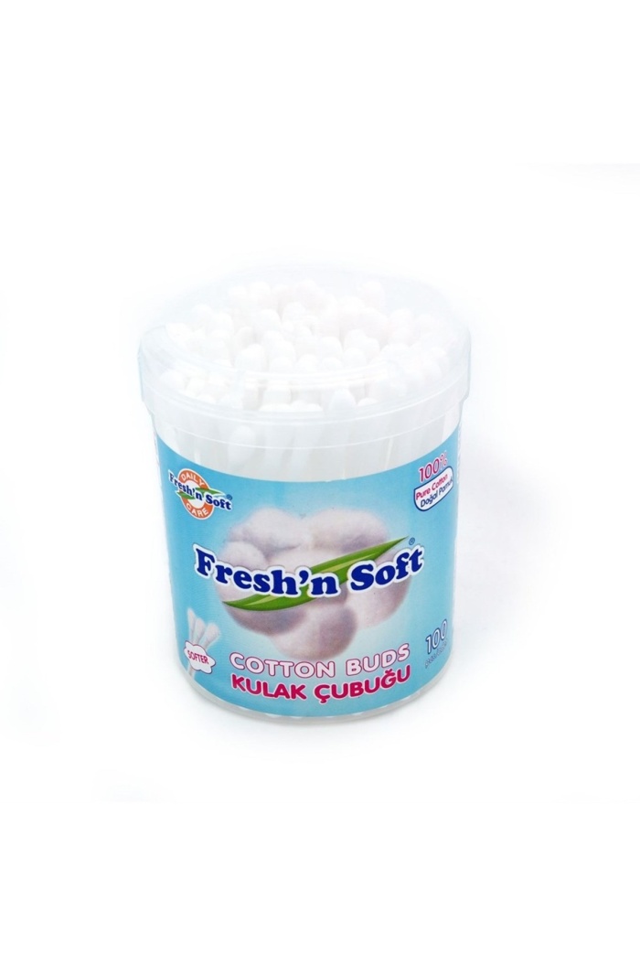 Freshn Soft Kulak Çubuğu Standart 100 lü Silindir