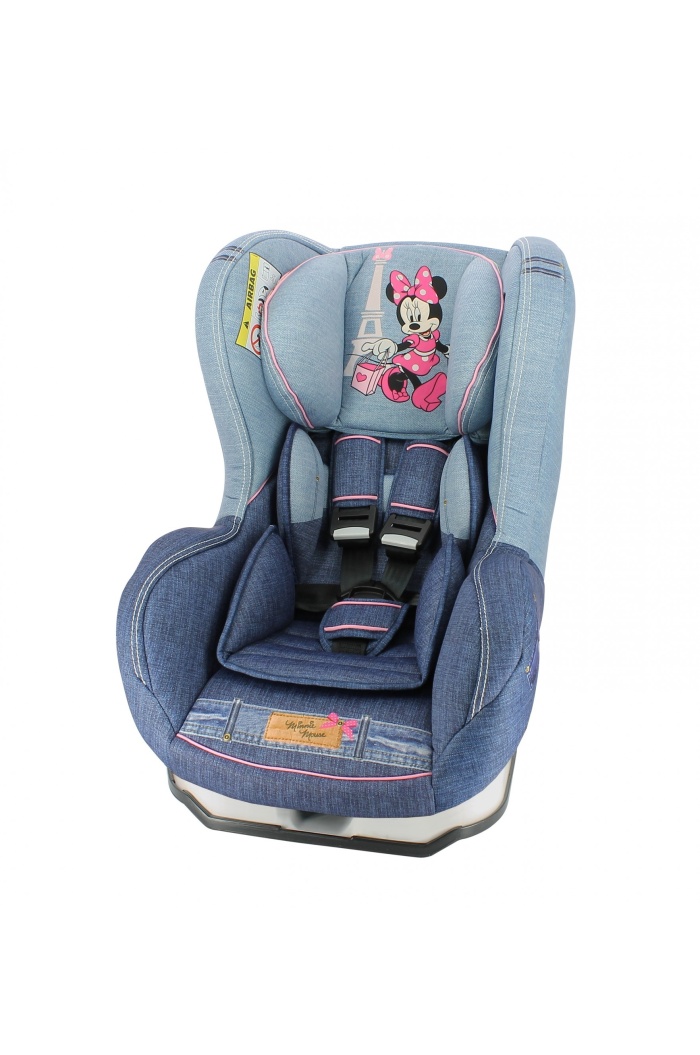 Disney Minnie Mouse 0-25kg Oto Koltuğu - Blue Jean