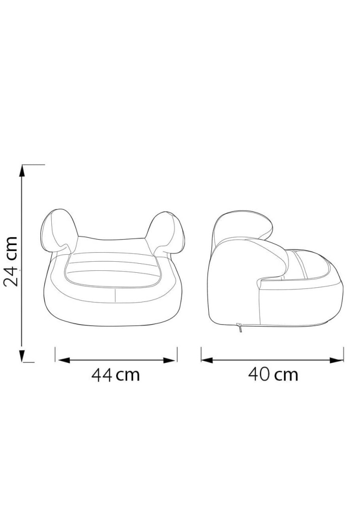 Comfymax 15-36kg Oto Koltuğu Yükseltici - Ocean