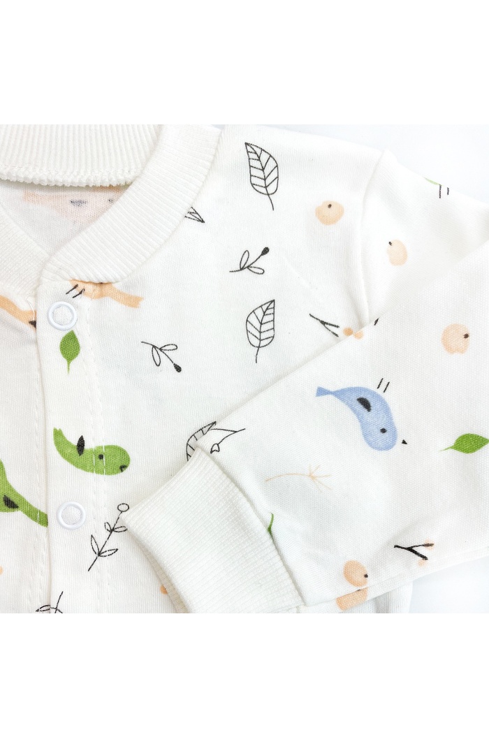 Sema Baby Happy Birds Bebek Pijama Takımı 0-3 Ay