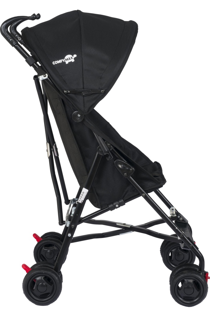 Comfymax Comfort II Baston Bebek Arabası - Siyah