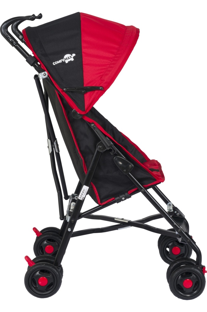 Comfymax Comfort II Baston Bebek Arabası - Kırmızı