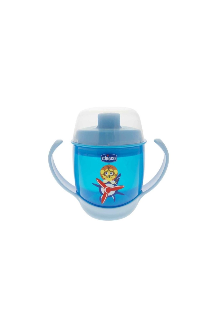 Chicco Bebek Mama Bardağı 180 ml 12+ Ay Mavi