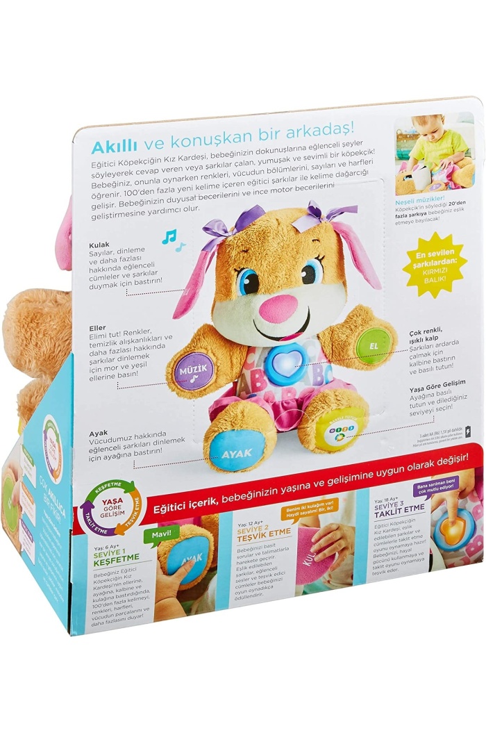 Fisher Price Eğitci Köpekçiğin Kız Kardeşi (Türkçe)