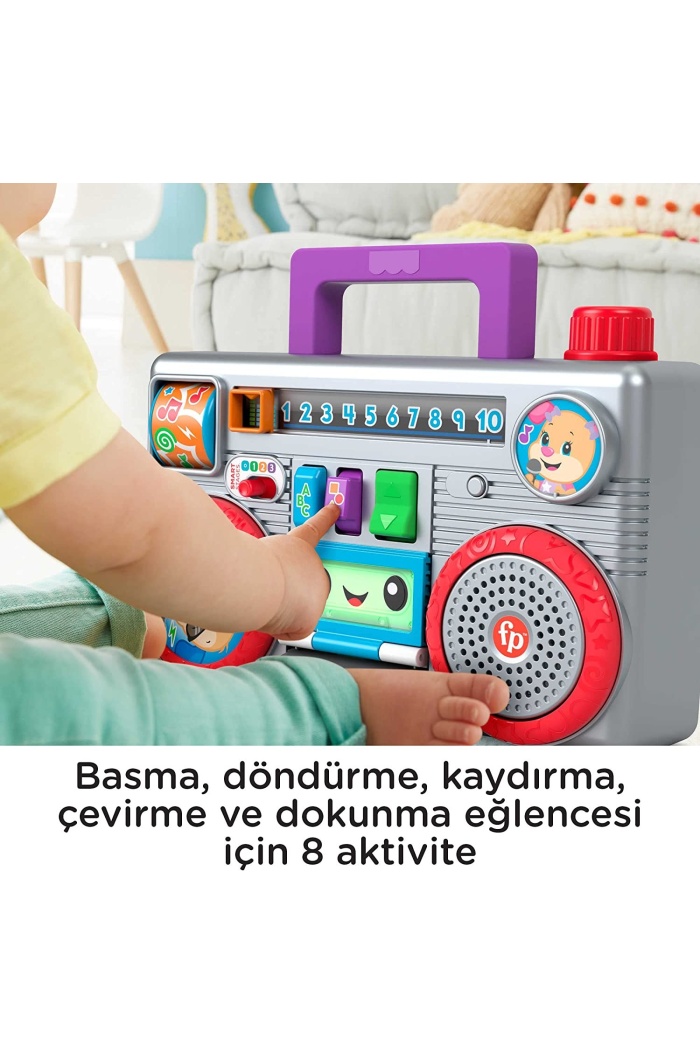 Fisher Price Eğlen ve Öğren Müzik Kutusu (Türkçe)