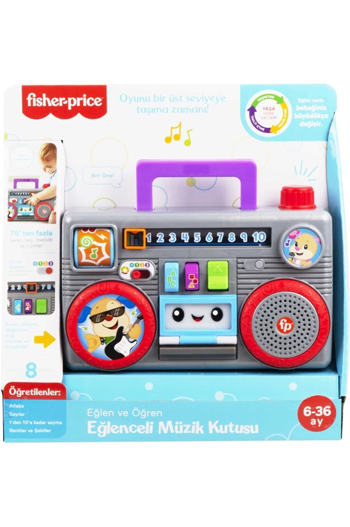 Fisher Price Eğlen ve Öğren Müzik Kutusu (Türkçe)