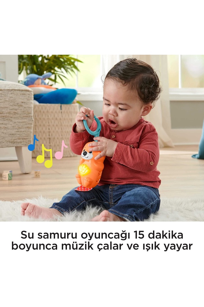 Fisher Price Neşeli Hayvanlar 3ü 1 Arada Jimnastik Merkezi Oyun Halısı