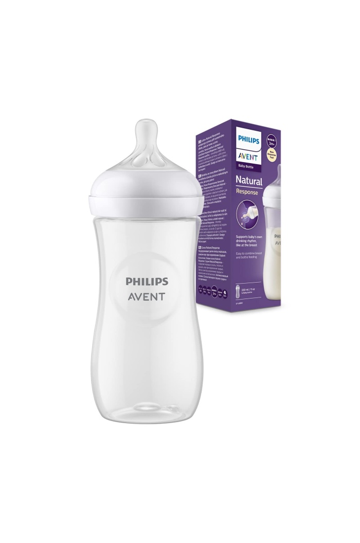 Philips Avent Natural Response PP Biberon 3 Ay+ 330ml SCY906/01