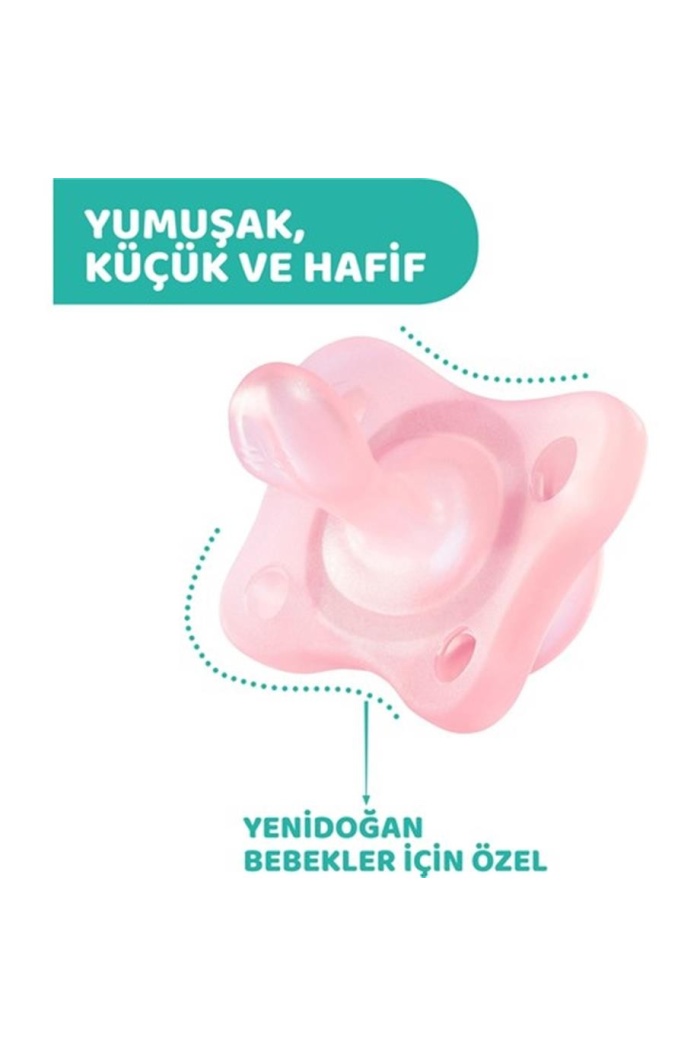 Chicco PhysioForma Mini Soft 2li Emzik 2-6 Ay Kız