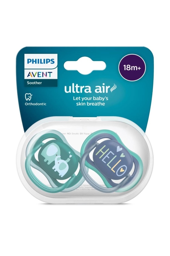 Philips Avent Ultra Air Emzik +18 Ay 2li Erkek SCF349/18