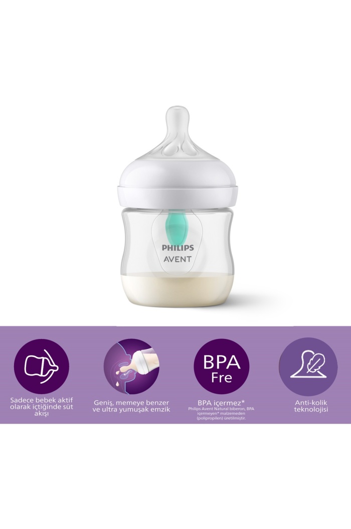 Philips Avent Natural Response Anti-Colic PP Biberon 125 ml +0 ay