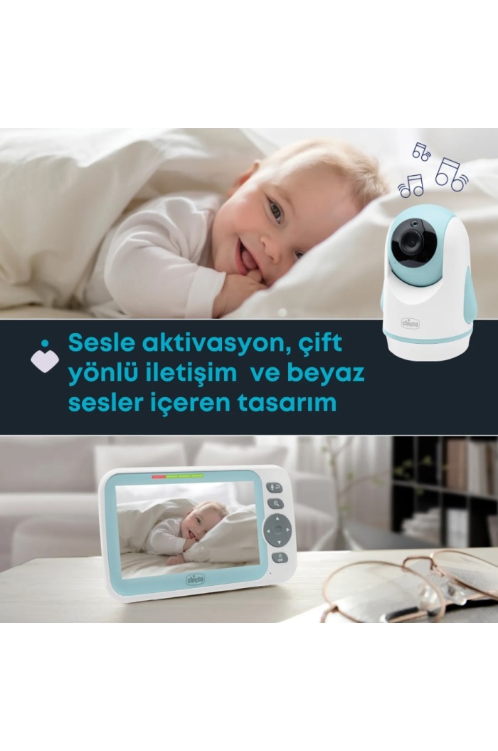 Chicco Evolution Kameralı Akıllı Bebek Telsizi