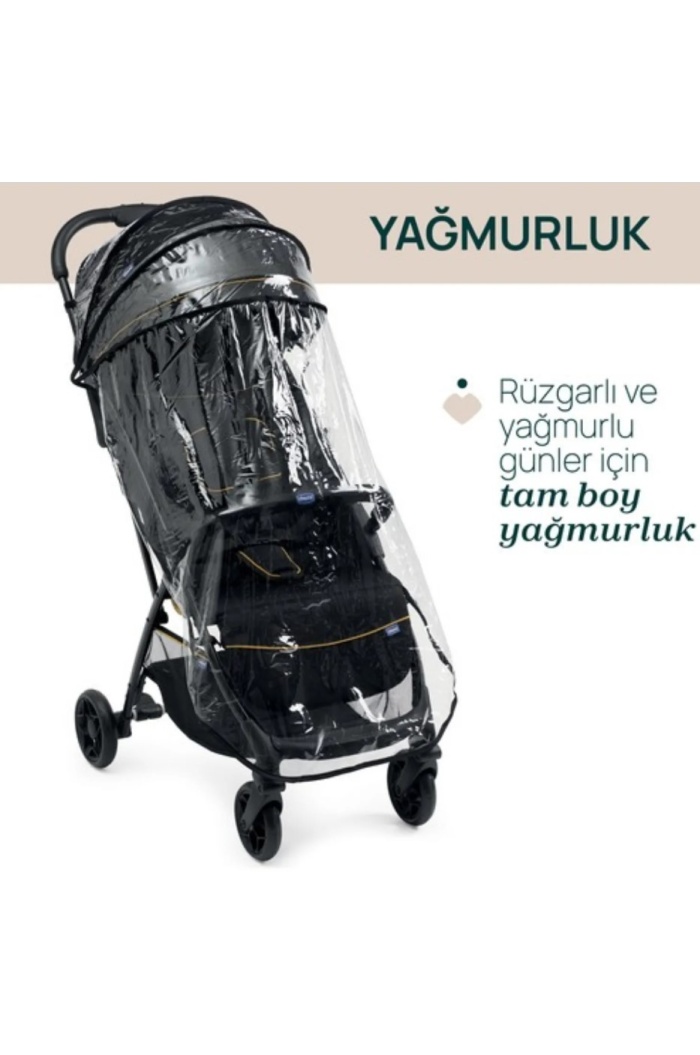 Chicco Glee Bebek Arabası - Uneven Siyah