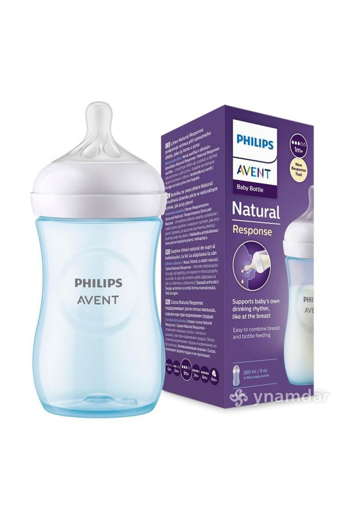 Philips Avent Natural Response PP Pembe Biberon 1+ Ay 260 ml SCY903/11