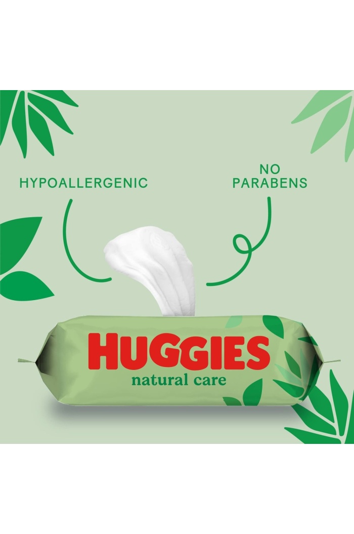 Huggies Yenidoğan Natural Care Islak Bebek Havlusu 56 Yaprak