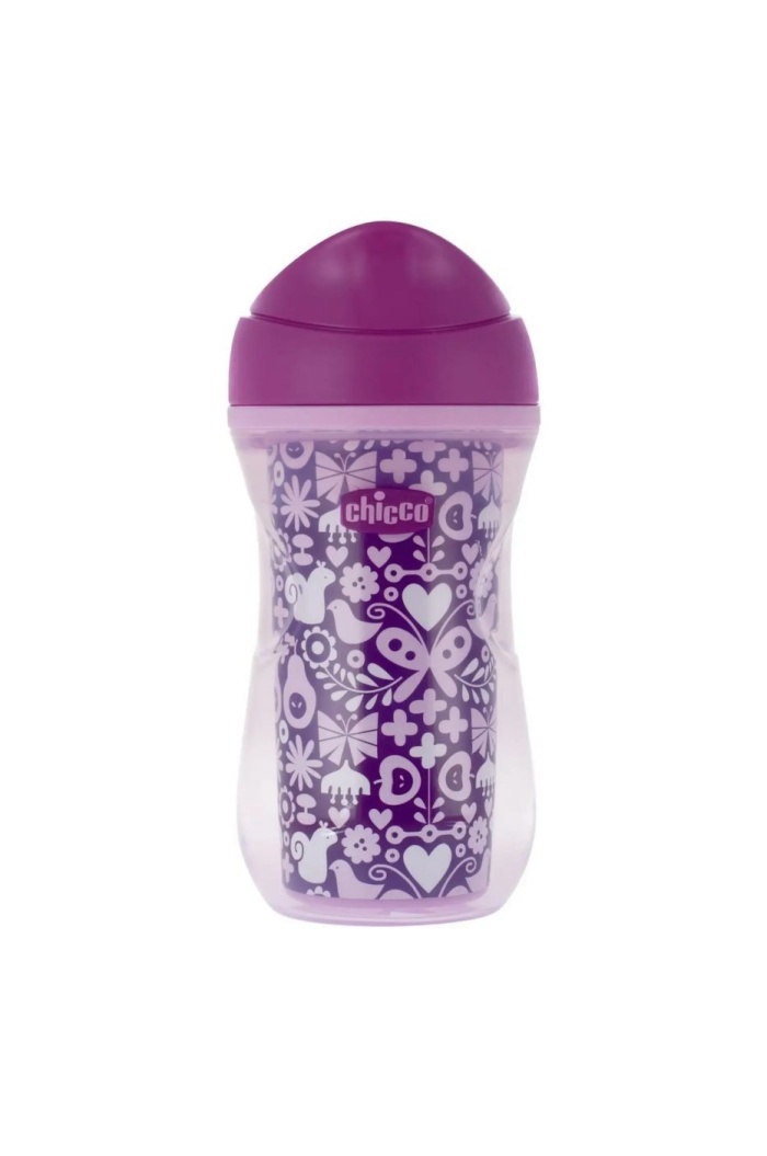 Chicco Isı Yalıtımlı Active Bardak 14 Ay+ 266 ml - Purple