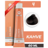 COLORİNN PROFESSİONAL TÜP SAÇ BOYASI 4 KAHVE 60 ML (PAKET 3 ADET)